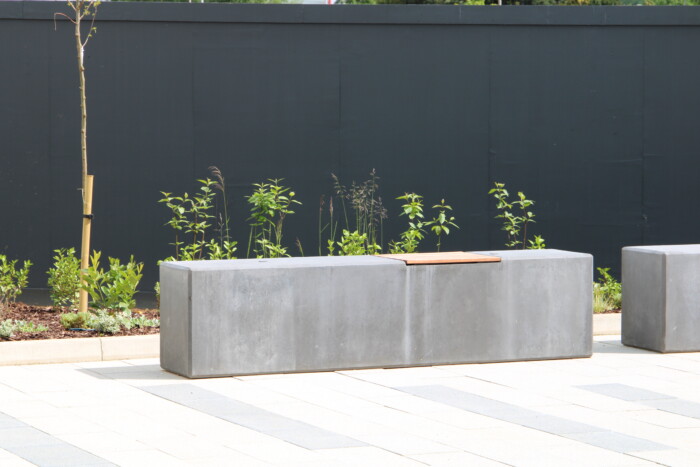 Townscape Concrete Unity Bench