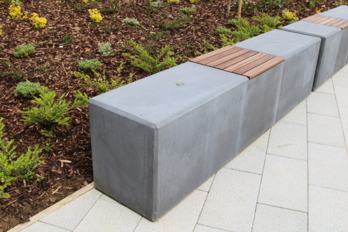 Townscape Concrete Unity Bench