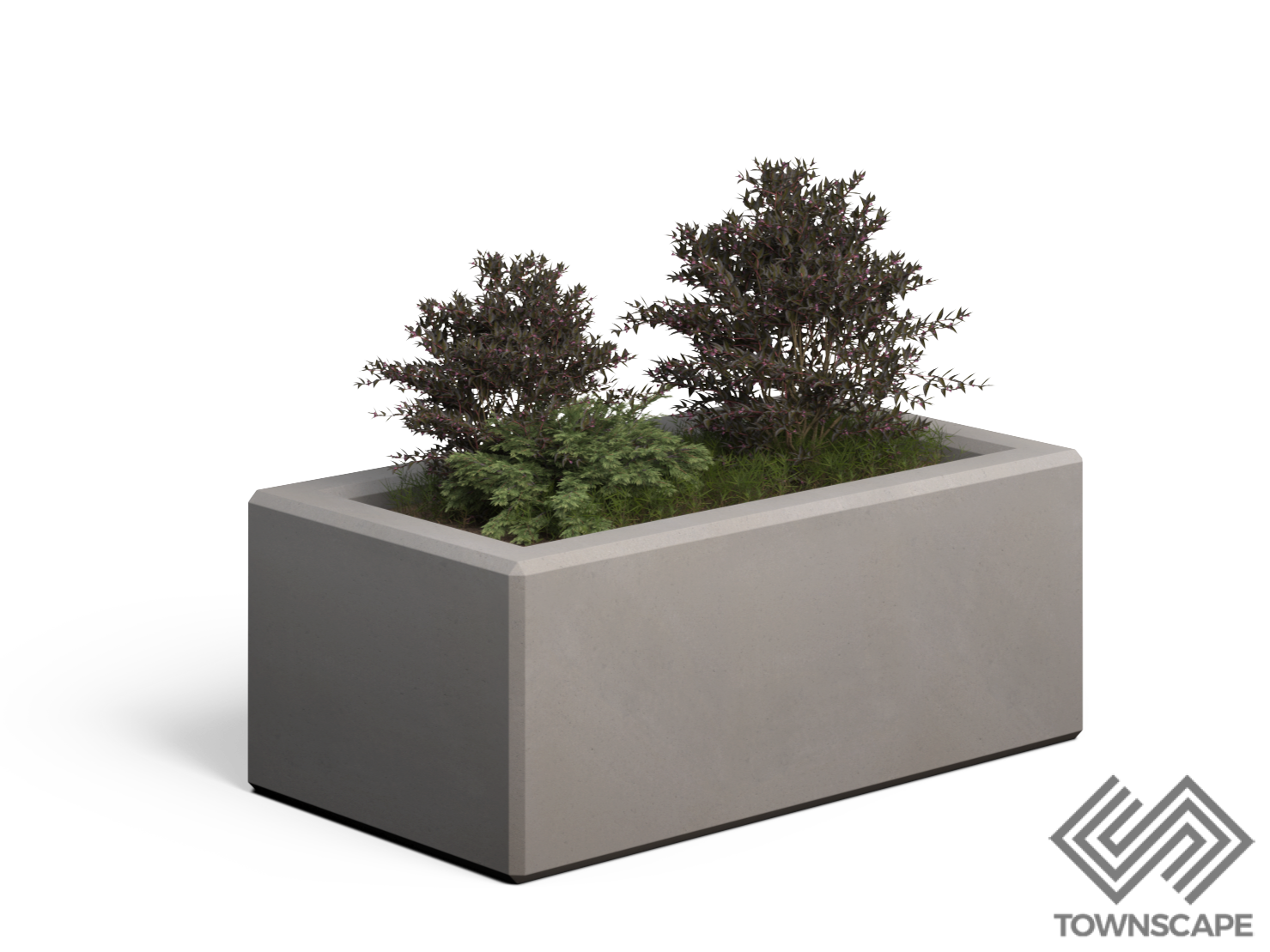 Concrete Planter Block 1800 x 700 Townscape Products