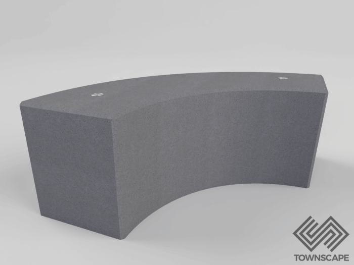 Concrete Bench Unity 800mm Internal Radius