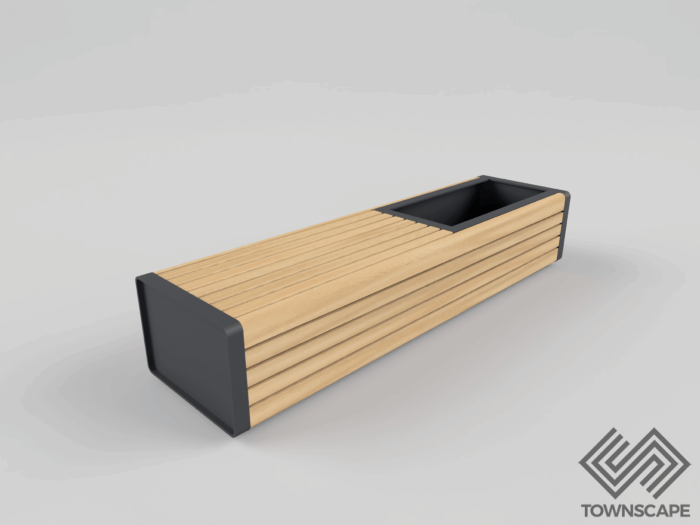 Flight Range Planter and Bench - Image 3